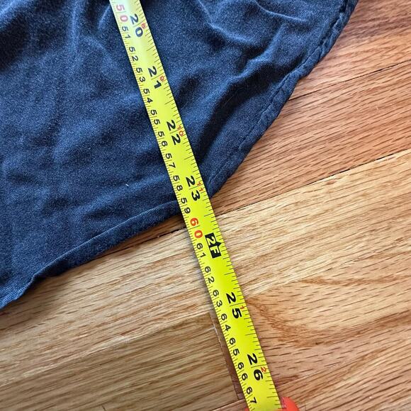 TORRID x Women's Black Chalise Flowy Tank Top Challis l SIZE 1 Boho Goth Grunge - Picture 2 of 5